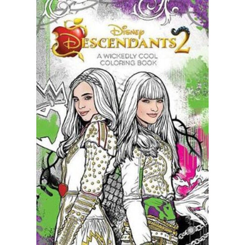 Descendants 2 - A Wickedly Cool Coloring Book